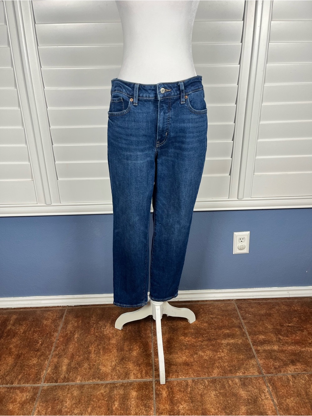 Old Navy O.G. Straight High Rise Jeans Petite Size 8p